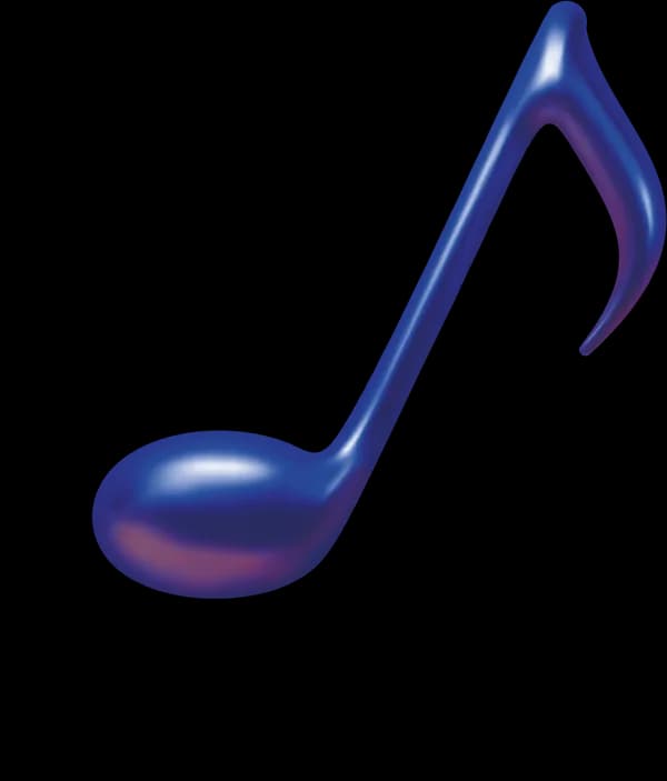 Symbol of an eighth note